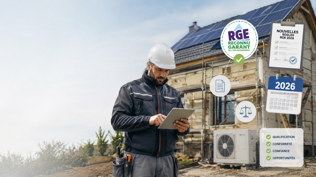 Réforme du label RGE : ce qui change pour les artisans en 2026