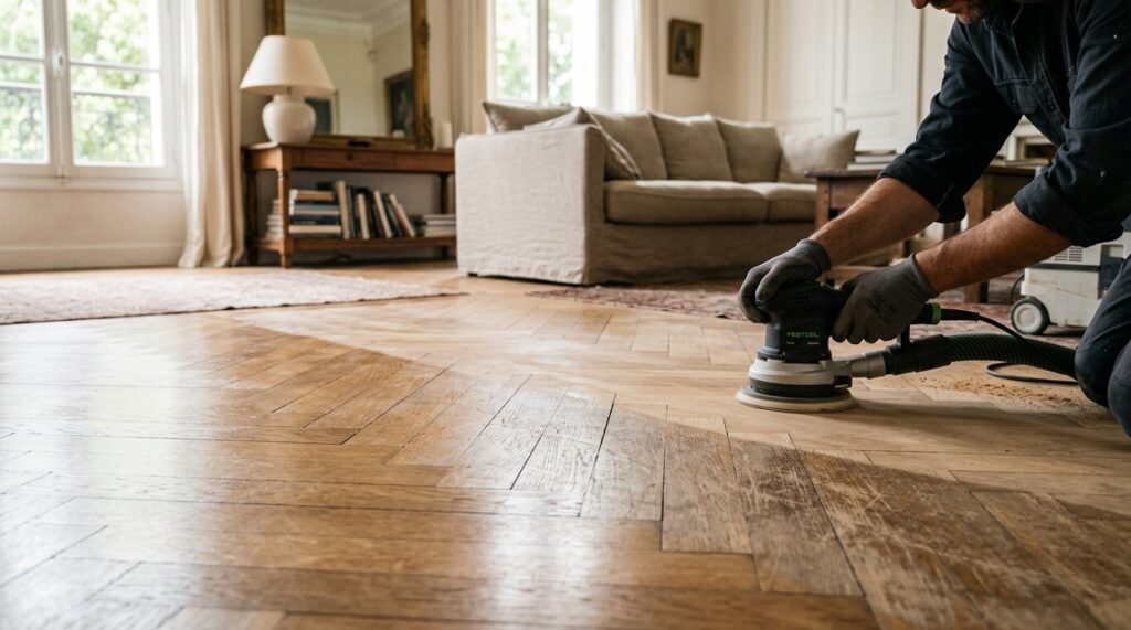 Parquet rayé, terne ou usé ? Cette méthode peut lui redonner tout son éclat