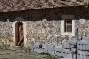 Panayia Trikoukkiotissa Monastery Territory. Troodos Mountians. Cyprus Island